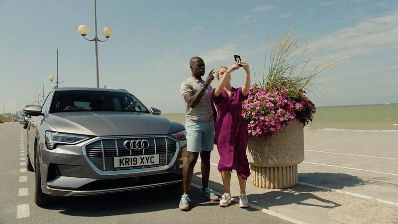 TV presenters front Audi UK e-tron campaign by We Are Social