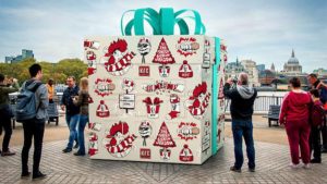 KFC to give away free festive burgers with Deliveroo in London Christmas campaign