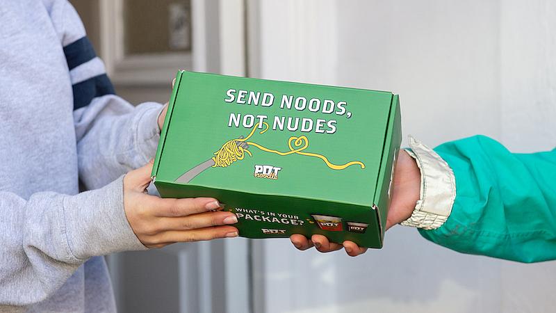 Deliveroo joins up with Pot Noodle to ‘send noods’ this Valentine’s Day