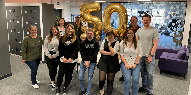 Staffordshire’s longest-running creative marketing agency celebrates its 50th anniversary