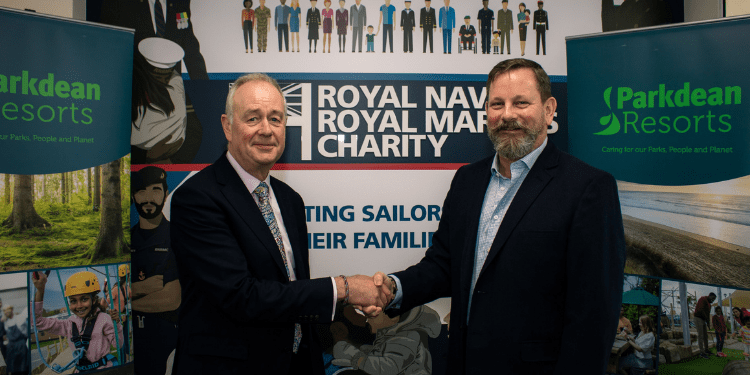 Parkdean Resorts extends partnership with the Royal Navy and Royal Marines charity