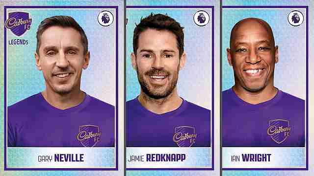 Cadbury puts football legends on shiny Panini stickers for ‘Win a legend’ promotion