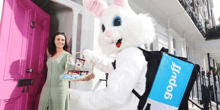 GOPUFF partnered with Häagen-Dazs to get free ice cream for Easter
